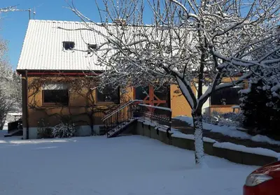 Ferienwohnung Ostsee Appartement Kronacher im Winter