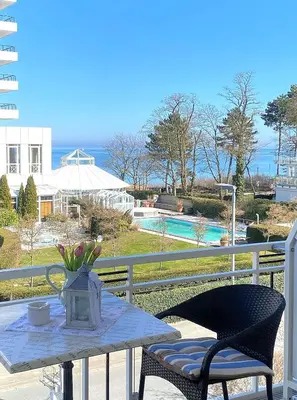 Der Swimmingpool an oder in der Nähe von Haus Anholt