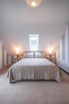 Ein Bett oder Betten in einem Zimmer der Unterkunft Jules Hus