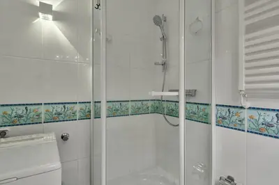 Ein Badezimmer in der Unterkunft Apartment 604 Timmendorfer Strand Premium Plaza