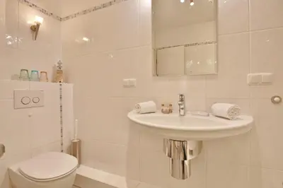 Ein Badezimmer in der Unterkunft Residenz Ostseestrand Appartement 6