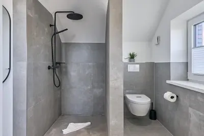 Ein Badezimmer in der Unterkunft Saltwater House Scharbeutz Sail Away Scharbeutz