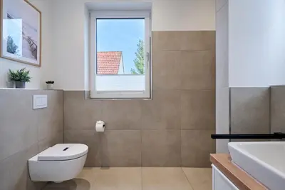 Ein Badezimmer in der Unterkunft Saltwater House Scharbeutz Sea Eagle Scharbeutz