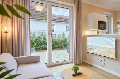 TV/Unterhaltungsangebot in der Unterkunft Saltwater House Scharbeutz Seven Seas Scharbeutz