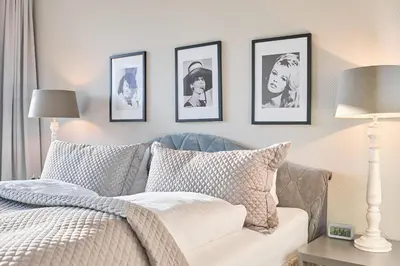 Ein Bett oder Betten in einem Zimmer der Unterkunft Seaside 74 Timmendorfer Strand