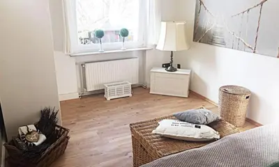 Grundriss der Unterkunft Großartige Wohnung mit großem Garten in Bad Schwartau!