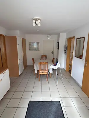 Küche/Küchenzeile in der Unterkunft Ferienwohnung Schlichting
