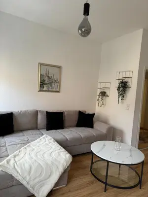 Ein Sitzbereich in der Unterkunft Altstadtinsel am Johanneum