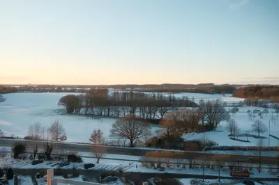 FeWo mit Panoramablick am Hansapark im Winter