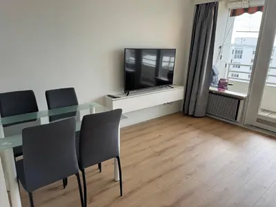 TV/Unterhaltungsangebot in der Unterkunft Ostsee Apartment mit Meerblick