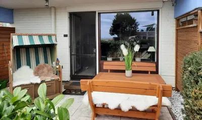 Ein Garten an der Unterkunft Seetempel 19 -Preisreduziert wegen Haussanierung -Hunde willkommen