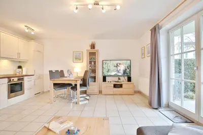 Küche/Küchenzeile in der Unterkunft Hanseaten Residenz Hanseaten-Residenz Appartement 3