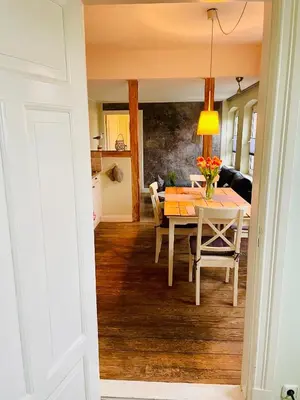 Grundriss der Unterkunft Geibel-Haus FeWo Sandbank bis 4 Personen