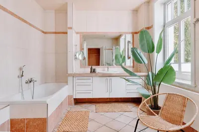 Ein Badezimmer in der Unterkunft 3-Zimmer-Wohnung 