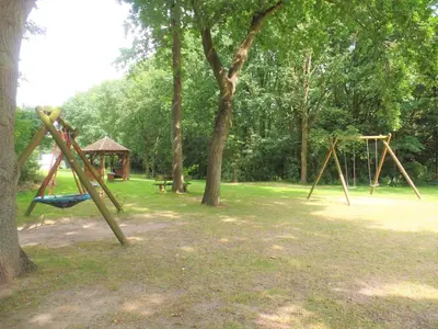 Ein Kinderspielbereich in der Unterkunft Panoramic Sierksdorf App A12-1