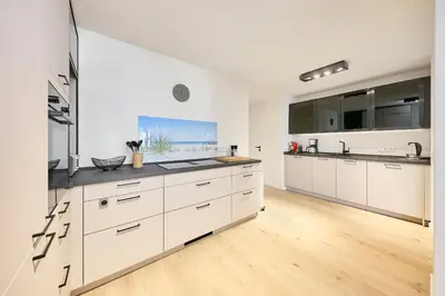 Küche/Küchenzeile in der Unterkunft My Baltic Sea - Ferienwohnung Sea Salt