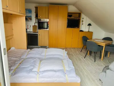 Küche/Küchenzeile in der Unterkunft Baltic Nr 18