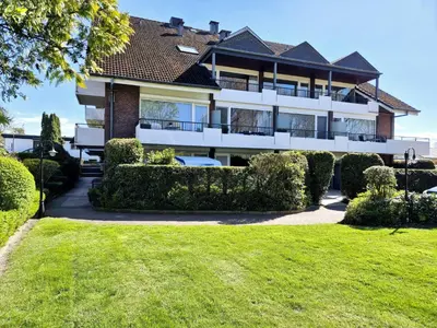 Ein Garten an der Unterkunft Meerzeit Apartment mit Terrasse & Parkplatz