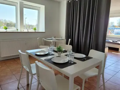 Grundriss der Unterkunft Work & Relax Apartment in Industrial area