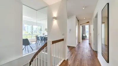 Grundriss der Unterkunft Haus Meerzeit, Wohnung Düne, 250 m vom Strand, Hunde willkommen