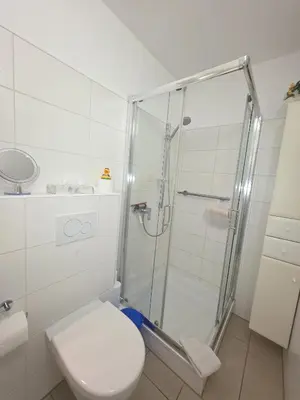 Ein Badezimmer in der Unterkunft Frei für Zwei