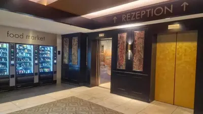 Lobby/Rezeption in der Unterkunft Suite auf Wolke 7 von OstseeAhoi