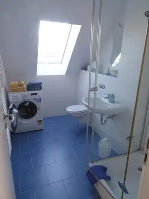 Ein Badezimmer in der Unterkunft Niendorf Ostsee Ferienwohnung