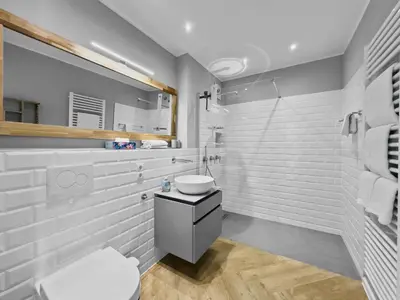 Ein Badezimmer in der Unterkunft Objekt-Nr 35 - Strand - Steuerbord