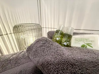 Ein Bett oder Betten in einem Zimmer der Unterkunft Oda Living