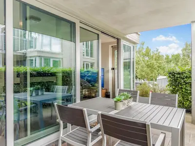 Ein Balkon oder eine Terrasse in der Unterkunft Objekt-Nr 28 - Ort - Europaweg