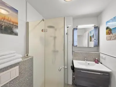 Ein Badezimmer in der Unterkunft Objekt-Nr 162 - Ort - Mühlenberg