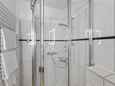 Ein Badezimmer in der Unterkunft Objekt-Nr 164 - Strand - Kaiserallee
