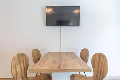TV/Unterhaltungsangebot in der Unterkunft Haus Aaron Fehlingstraße, Fewo 223