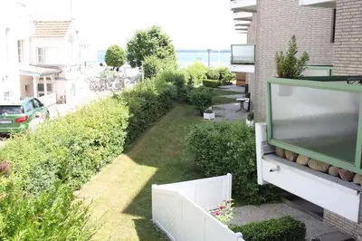 Ein Garten an der Unterkunft Kaiserallee, Fewo 217