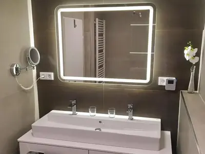 Ein Badezimmer in der Unterkunft Kaiserallee, Fewo 172