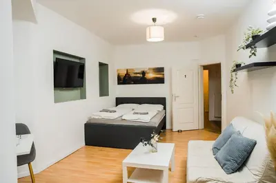 Küche/Küchenzeile in der Unterkunft DP Homes