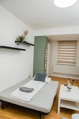 Ein Bett oder Betten in einem Zimmer der Unterkunft DP Homes