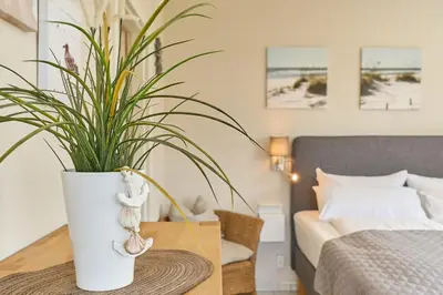 Ein Bett oder Betten in einem Zimmer der Unterkunft Gorch-Fock-Str 31 Apartment 4