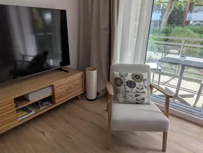 TV/Unterhaltungsangebot in der Unterkunft Serendipity