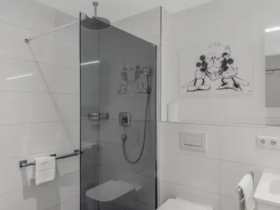 Ein Badezimmer in der Unterkunft Objekt-Nr 65 - Priwall - Mecklenburger Landstraße