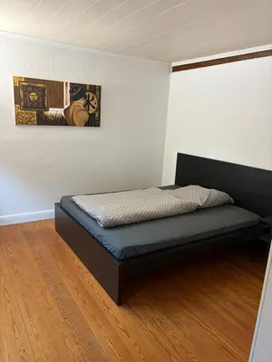 Ein Sitzbereich in der Unterkunft Haus für Handwerker und Monteure