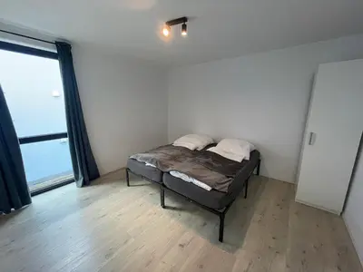 Ein Bett oder Betten in einem Zimmer der Unterkunft Modernes 3 Zimmer Apartment - zentral - nahe Hamburg & Lübeck