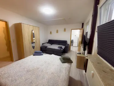 Grundriss der Unterkunft HanseSuite zentral & charmante Ferienwohnung
