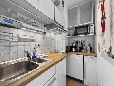 Küche/Küchenzeile in der Unterkunft Objekt-Nr 73 - Strand - Kaiserallee