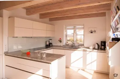 Küche/Küchenzeile in der Unterkunft Ferienhaus 