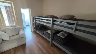 Ein Bett oder Betten in einem Zimmer der Unterkunft Schützen