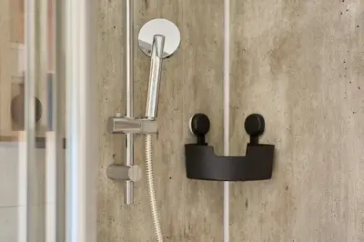 Ein Badezimmer in der Unterkunft Dat schnieke lütte Huus
