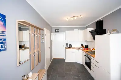Grundriss der Unterkunft Elegantes Meerblick-Apartment