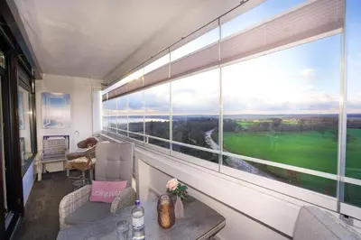 Grundriss der Unterkunft Ferienwohnung Ostseeblick