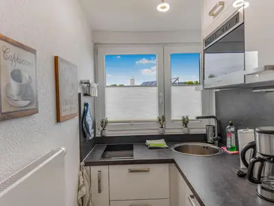 Küche/Küchenzeile in der Unterkunft Objekt-Nr 54 - Strand - Strandredder